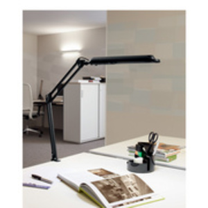 MAUL Lampe de bureau LED MAULatlantic, avec pied de serrage