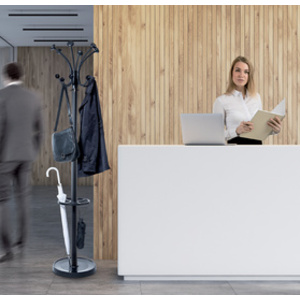 MAUL Portemanteau MAULnubis, hauteur: 1.760 mm, noir