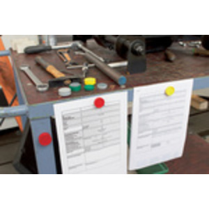 MAUL Aimant industriel, diamètre: 34 mm, bleu