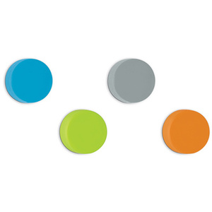 MAUL Aimant en forme de pastille, silicone, 12 mm