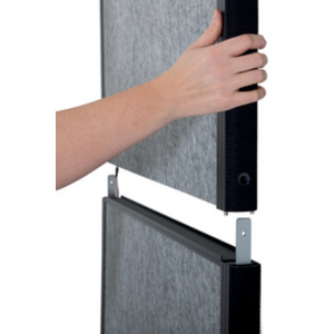 MAUL Système de cloison MAULconnecto, 2x acoustique/1x