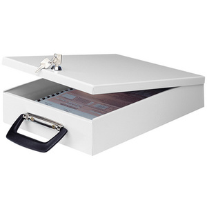 WEDO Caissette de documents, A4, avec poignée de valise