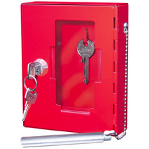 WEDO Boîte pour clé de secours, rouge