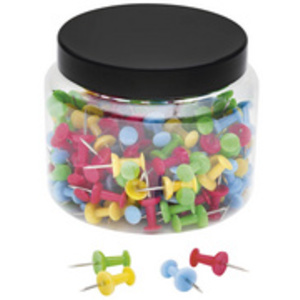 WEDO Punaises, transparent, petit paquet