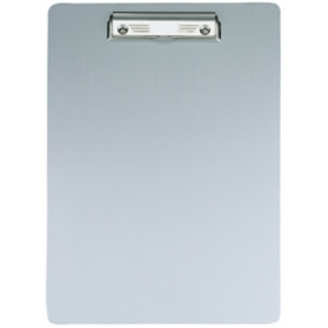 MAUL Porte-bloc en aluminium, A4, avec pince nickelée