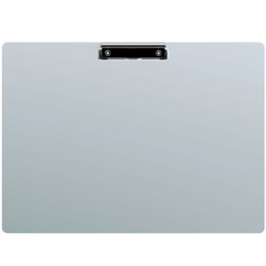 MAUL Porte-bloc, en aluminium et pince nickelée, A3 portrait