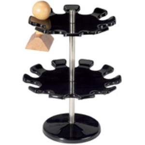 MAUL Porte-timbres ronds, 12 tampons, noir