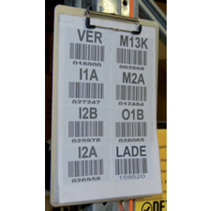 MAUL Porte-bloc, en aluminium, bande magnétique, A4