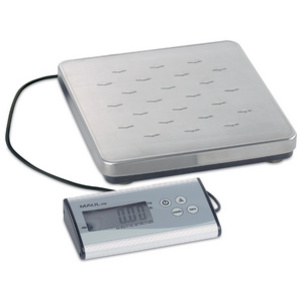 MAULcargo Pèse-paquet, capacité: 50 kg, gris, avec bloc de