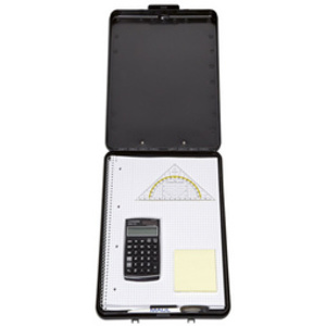 MAUL Porte-bloc avec module de rangement, A4, noir