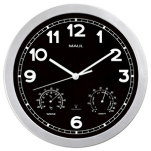 MAUL Horloge murale/horloge radio MAULdrive, diamètre: 300mm