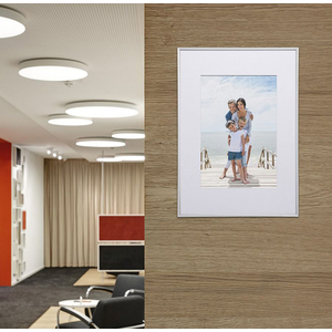 MAUL Cadre photo Aluminium, 140 x 200 mm, argent mat