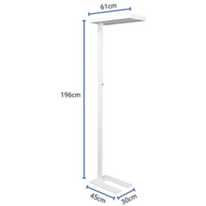 MAUL Lampadaire à LED MAULjaval, dimmable, blanc