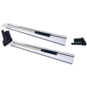 WEDO Cutter en métal, lame: 9 mm, à clip, assorti  - 41226