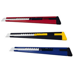 WEDO Cutter en métal, lame: 9 mm, à clip, assorti - 41226