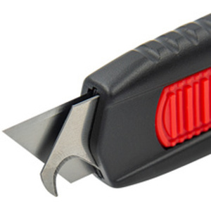 WEDO Cutter de sécurité Double Side, noir/rouge