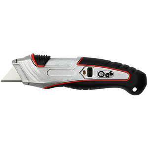 WEDO Safety-Cutter pro, lame trapèze, noir/rouge