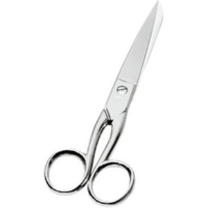 WEDO Ciseaux en métal, pointu, droitiers, longueur: 255 mm