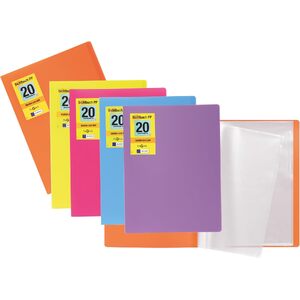 PAGNA Protège-documents 'School', A4, 20 pochettes, lilas