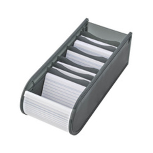 WEDO Fichier éducatif A8 paysage, 100 fiches, vert