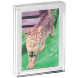 Maul Cadre photo, (L)115 x (P)24 x (H)90 mm, transparent
