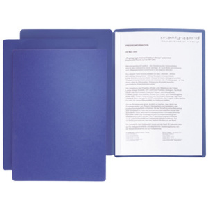 PAGNA chemise de présentation / candidature 'Star', A4, bleu