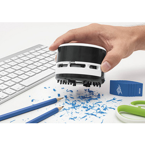 WEDO Aspirateur de table, plastique noir/blanc