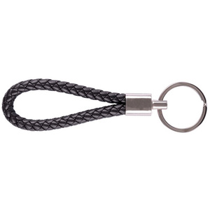 WEDO Porte-clé 'DON', combinaison de métal et de similicuir