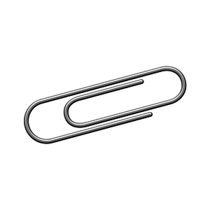 kangaro Trombone, galvanisé, 25 mm, argent