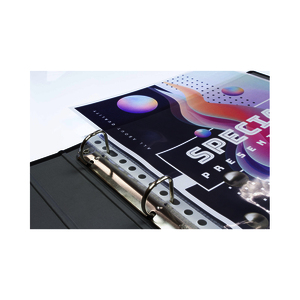 kangaro Pochette perforée, A4, PP, 0,12 mm, transparent