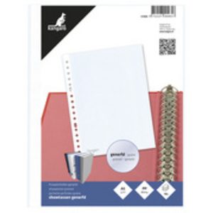 kangaro Pochette perforée, A5, PP, 0,12 mm, transparent