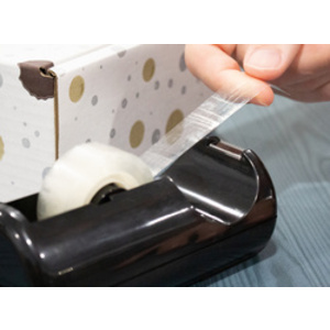 RAADHUIS Ruban adhésif, 15 mm x 33 m, PP, transparent