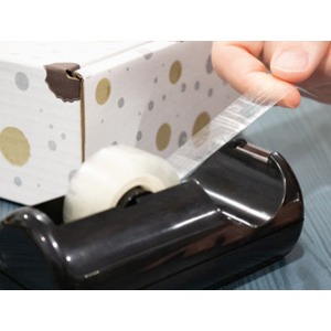 RAADHUIS Ruban adhésif, 19 mm x 33 m, PP, mat transparent