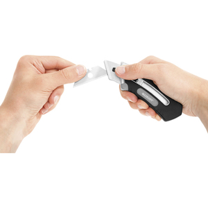 WESTCOTT Couteau universel, rétractable, boîtier aluminium