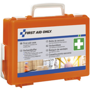 FIRST AID ONLY Boîte de premiers secours DIN 13157, orange