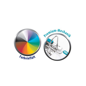 ELBA classeur smart marbré nuageux, dos: 50 mm, jaune