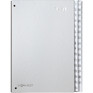 PAGNA Trieur Color, format A4, 1 - 31, 31 compartiments  - 57001