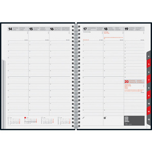 rido idé Agenda planning 'studioplan int. Tejo', 2026, gris