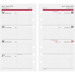 rido idé Agenda 'Timing 2', A6, noir, avec rabat