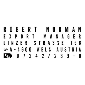 trodat Jeu de caractères, hauteur de caractère: 3 mm,336 pcs