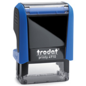 trodat Tampon pour texte Printy 4910 4.0, 3 lignes, noir