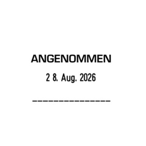 trodat Cassette de rechange 6/4750/2, pack de 2, bleu/rouge