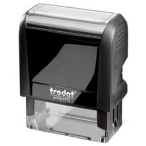 Trodat Tampon pour texte texte 'Printy 4.0' 4912, bleu