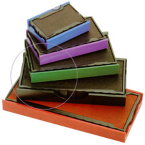 trodat Cassette d'encre de rechange 6/57/2, bleu/rouge  - 49133