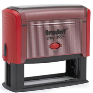 trodat Tampon pour texte 4925 Printy, personnalisable, rouge