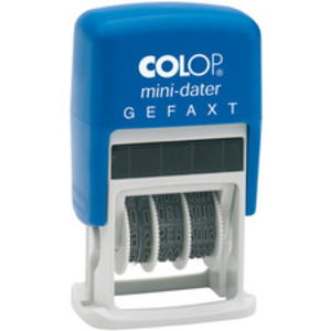 COLOP Coussinet encreur de rechange E/10/2, bleu/rouge,