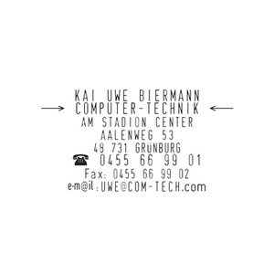 COLOP Encreur de rechange E/50/1, noir, pack double