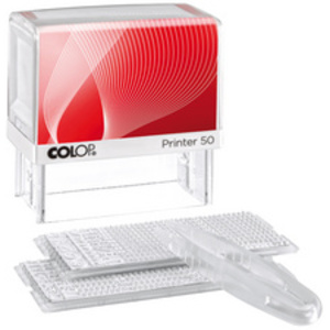 COLOP Encreur de rechange E/50/1, noir, pack double