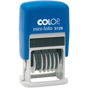 COLOP Tampon numéroteur Mini Dateur S126, 6 positions