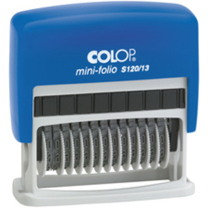 COLOP Coussinet encreur de rechange E/12, noir, 2 pièces